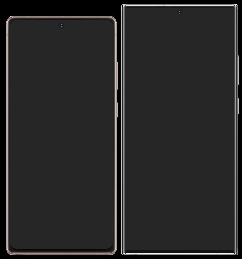 Samsung Galaxy Note 20, Note 20 Ultra